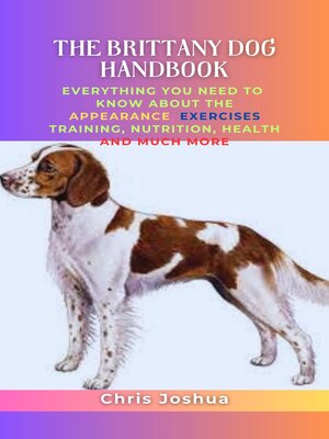 cover image of THE BRITTANY DOG HANDBOOK